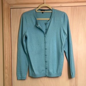 Talbots Blue Cardigan